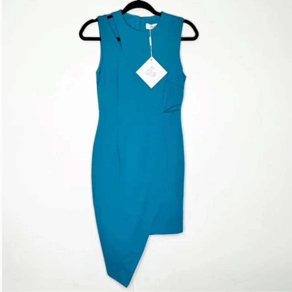 Elliatt Revolve Sanctuary Cutout Teal Dress Size Small